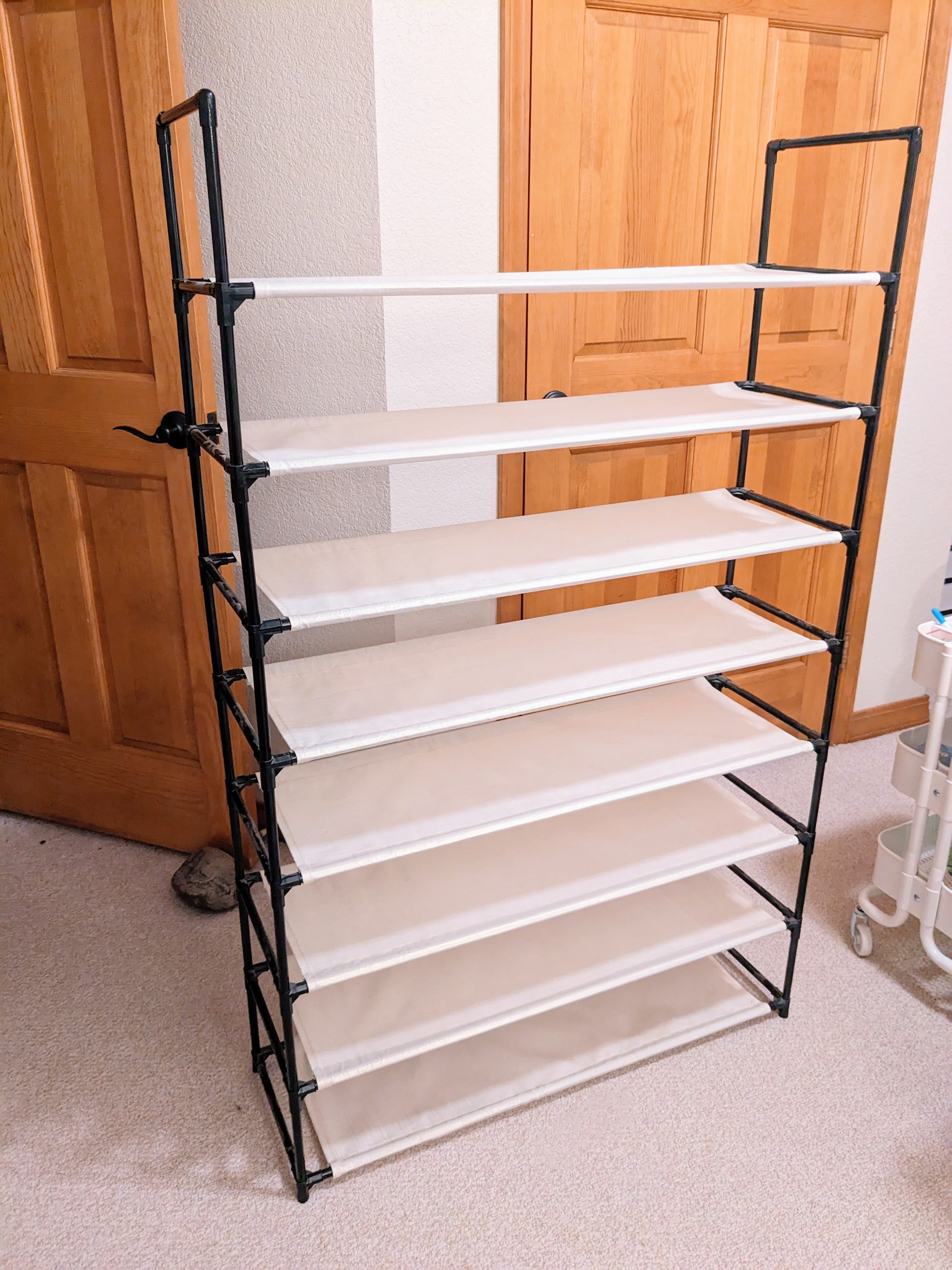 DIY Update: The Ladder Shoe Shelf