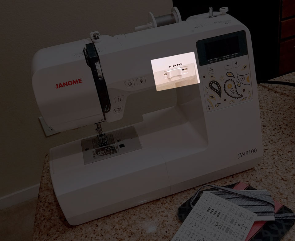 Sewing machine Janome vs 50 электромеханическая