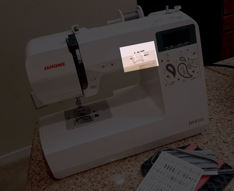 Janome JW8100 Fully-featured Computerized Sewing Machine